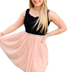 Jodi Kristopher Fit and Flare Semi Formal Dress Size 3